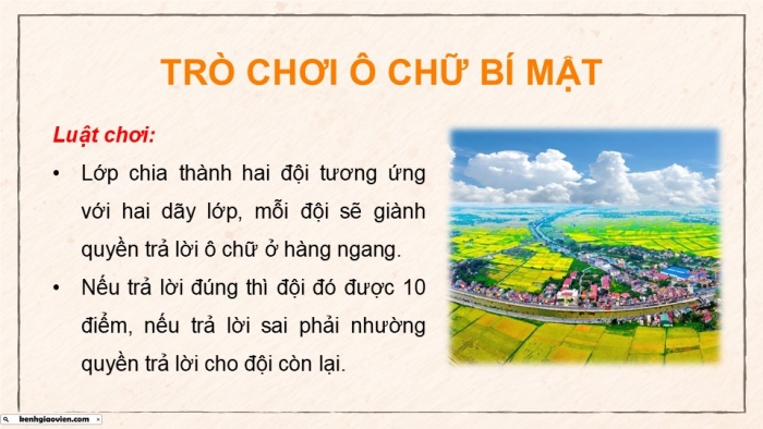 Giáo án điện tử Địa lí 9 kết nối Chủ đề chung 2: Văn minh châu thổ sông Hồng và sông Cửu Long (2)