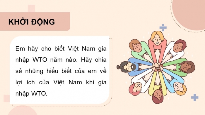 Giáo án điện tử Kinh tế pháp luật 12 kết nối Bài 16: Nguyên tắc cơ bản của Tổ chức Thương mại thế giới và hợp đồng thương mại quốc tế