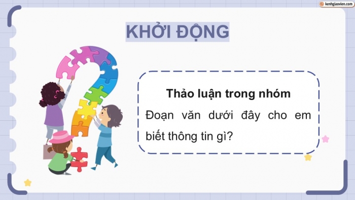 Giáo án điện tử Tiếng Việt 5 kết nối Bài 27: Một người hùng thầm lặng