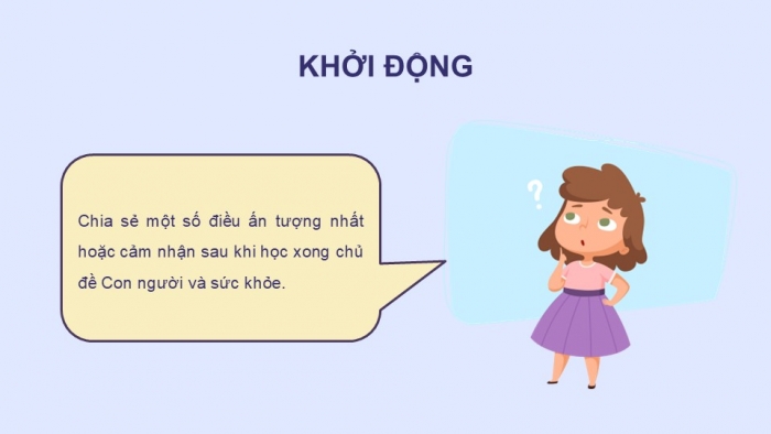 Giáo án điện tử Khoa học 5 kết nối Bài 27: Ôn tập chủ đề Con người và sức khỏe