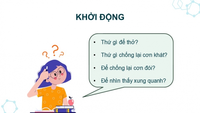 Giáo án điện tử Khoa học 5 kết nối Bài 28: Chức năng của môi trường đối với sinh vật