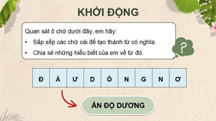 Giáo án điện tử Lịch sử và Địa lí 5 chân trời Bài 21: Các châu lục và đại dương trên thế giới