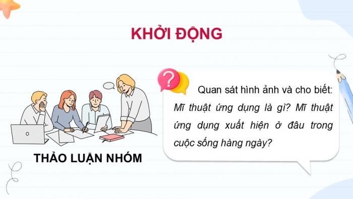 Giáo án điện tử Mĩ thuật 9 kết nối Bài 15: Ngành, nghề liên quan đến mĩ thuật ứng dụng