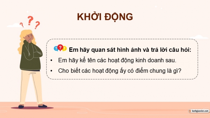 Giáo án điện tử Công dân 9 chân trời Bài 10: Quyền tự do kinh doanh và nghĩa vụ nộp thuế