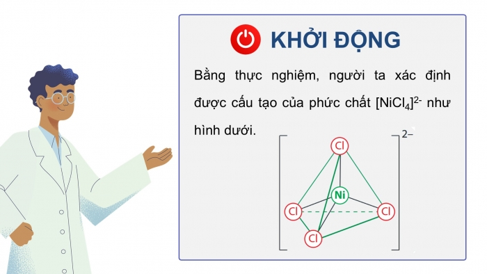 Giáo án điện tử chuyên đề Hoá học 12 cánh diều Bài 7: Liên kết và cấu tạo của phức chất