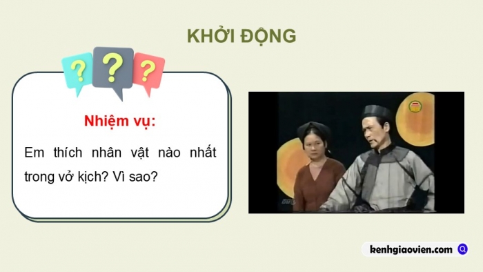 Giáo án điện tử Ngữ văn 12 kết nối Bài 9: Hồn Trương Ba, da hàng thịt (Trích – Lưu Quang Vũ)