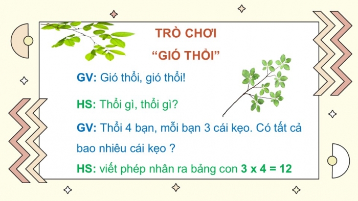 Giáo án PPT Toán 2 chân trời bài Phép chia