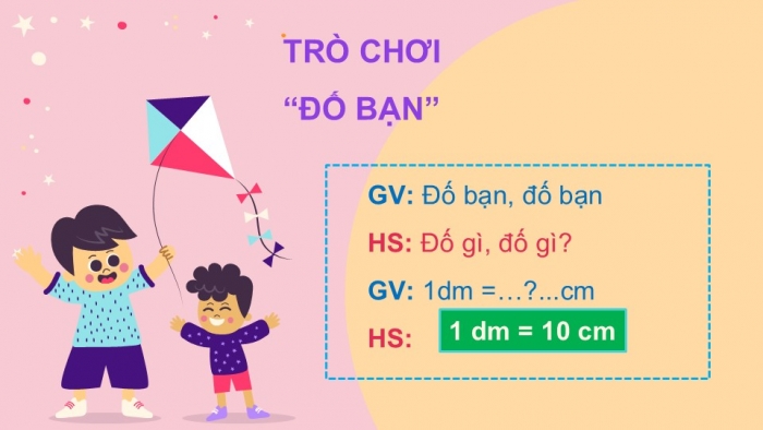 Giáo án PPT Toán 2 chân trời bài Mét