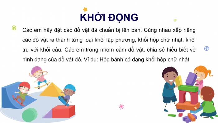 Giáo án PPT Toán 2 cánh diều bài Thực hành lắp ghép, xếp hình khối