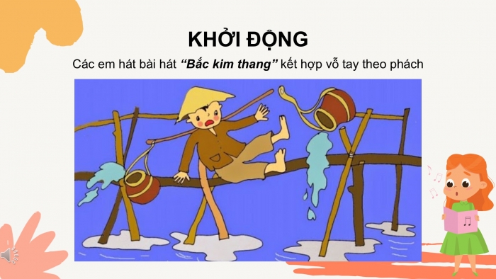 Giáo án PPT Âm nhạc 2 chân trời Tiết 4: Đọc tiết tấu, thực hành gõ đệm cho bài hát Bắc kim thang