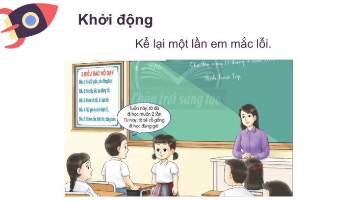 Giáo án PPT Đạo đức 2 chân trời Bài 2: Nhận lỗi và sửa lỗi