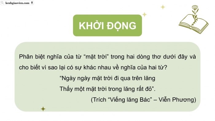 Giáo án điện tử Ngữ văn 9 kết nối Bài 7: Thực hành tiếng Việt (1)