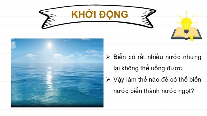 Giáo án PPT KHTN 6 cánh diều Bài 11: Tách chất ra khỏi hỗn hợp