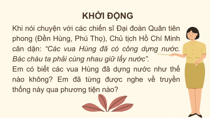 Giáo án PPT Lịch sử 6 cánh diều Bài 12: Nước Văn Lang