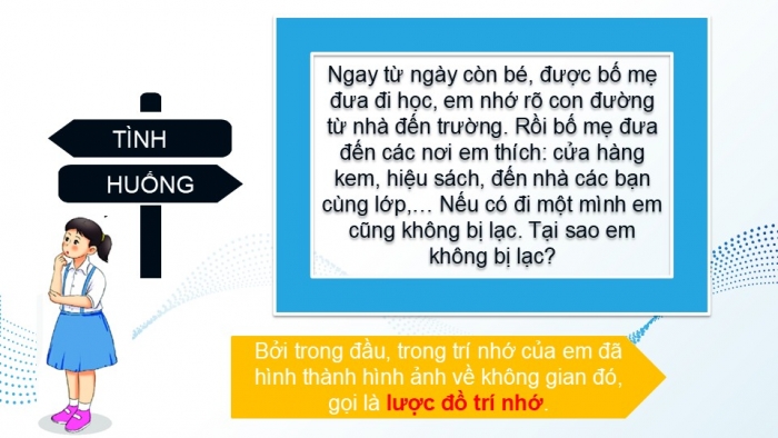 Giáo án PPT Địa lí 6 cánh diều Bài 3: Lược đồ trí nhớ