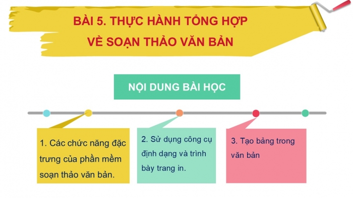 Giáo án PPT Tin học 6 cánh diều Bài 5: Thực hành tổng hợp về soạn thảo văn bản