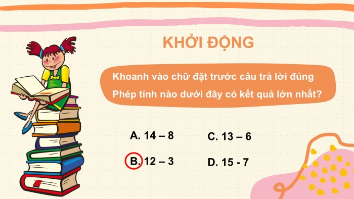 Giáo án PPT Toán 2 kết nối Bài 13: Bài toán về nhiều hơn, ít hơn một số đơn vị