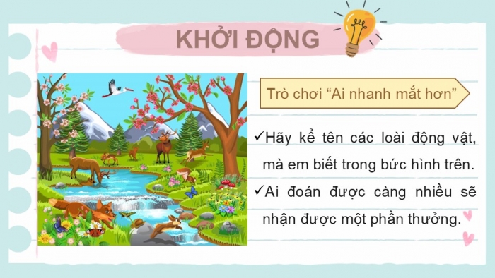 Giáo án PPT KHTN 6 chân trời Bài 31: Động vật