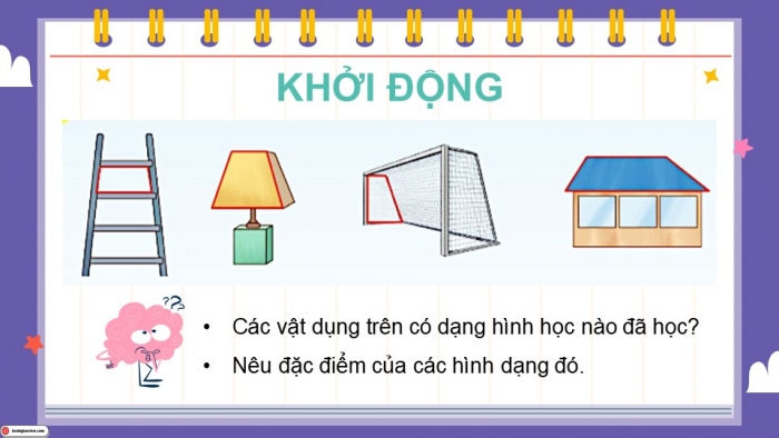 Giáo án điện tử Toán 5 cánh diều Bài 52: Hình thang