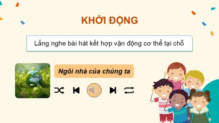 Giáo án điện tử Âm nhạc 9 kết nối Tiết 22: Vận dụng – Sáng tạo