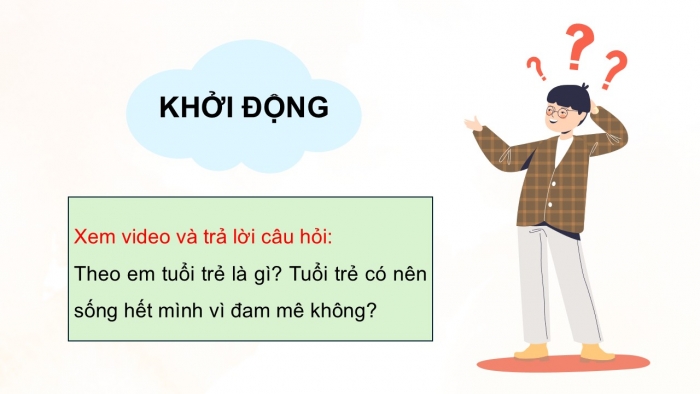 Giáo án điện tử Ngữ văn 12 chân trời Bài 6: Viết bài văn nghị luận về một vấn đề liên quan đến tuổi trẻ