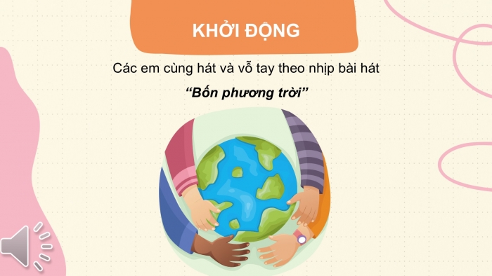 Giáo án PPT Âm nhạc 6 cánh diều Tiết 1: Hát bài Tình bạn bốn phương, kết hợp gõ đệm bằng nhạc cụ gõ, Trải nghiệm và khám phá