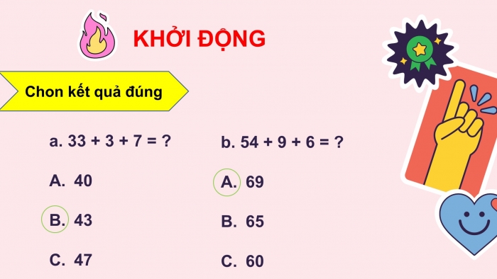 Giáo án PPT Toán 2 kết nối Bài 20: Phép cộng (có nhớ) số có hai chữ số với số có hai chữ số