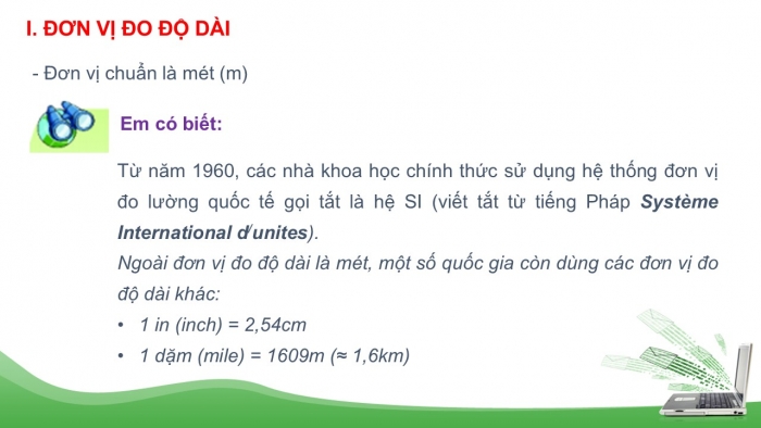 Giáo án PPT KHTN 6 kết nối Bài 5: Đo chiều dài