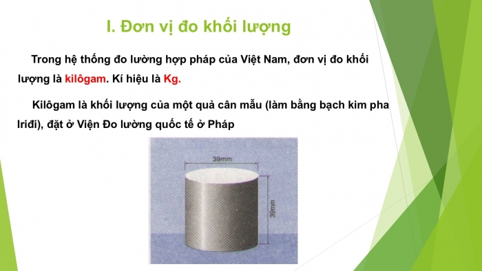 Giáo án PPT KHTN 6 kết nối Bài 6: Đo khối lượng