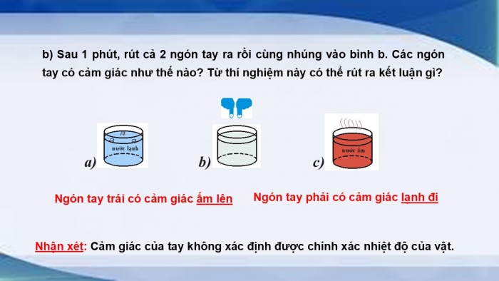 Giáo án PPT KHTN 6 kết nối Bài 8: Đo nhiệt độ