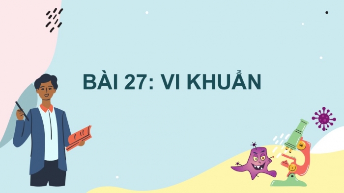 Giáo án PPT KHTN 6 kết nối Bài 27: Vi khuẩn