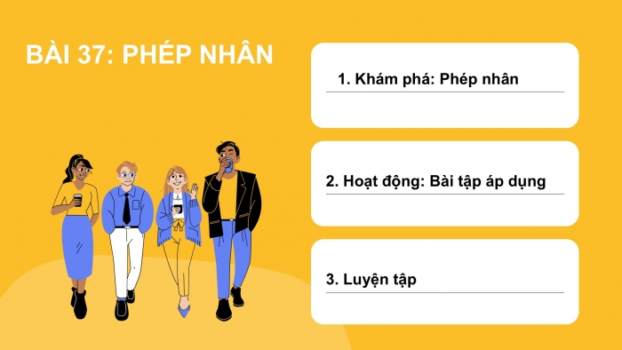 Giáo án PPT Toán 2 kết nối Bài 37: Phép nhân