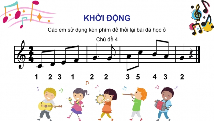 Giáo án PPT Âm nhạc 6 kết nối Tiết 25: Nhạc cụ giai điệu