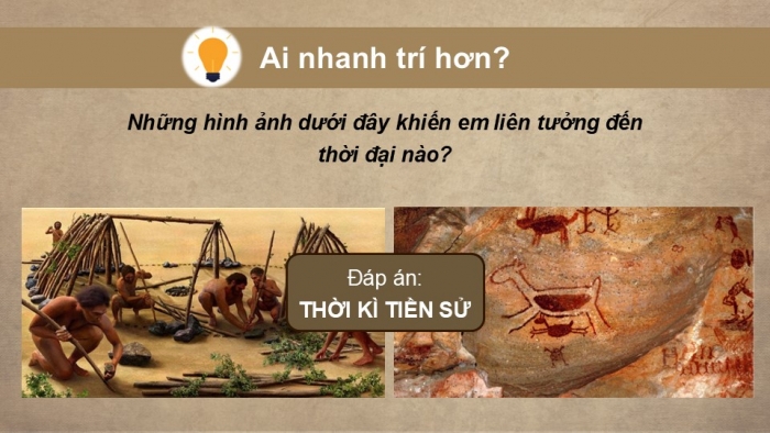 Giáo án PPT Mĩ thuật 6 kết nối Bài 7: Mĩ thuật thế giới thời kì tiền sử