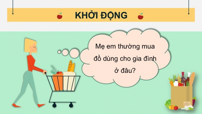 Giáo án PPT Tự nhiên và Xã hội 2 kết nối Bài 12: Thực hành mua bán hàng hóa