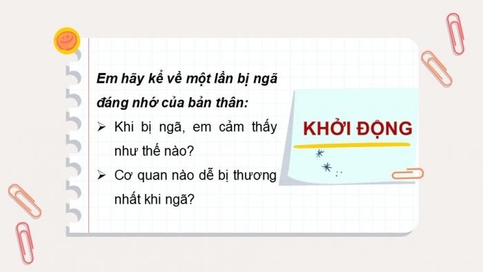 Giáo án PPT Tự nhiên và Xã hội 2 kết nối Bài 22: Chăm sóc, bảo vệ cơ quan vận động