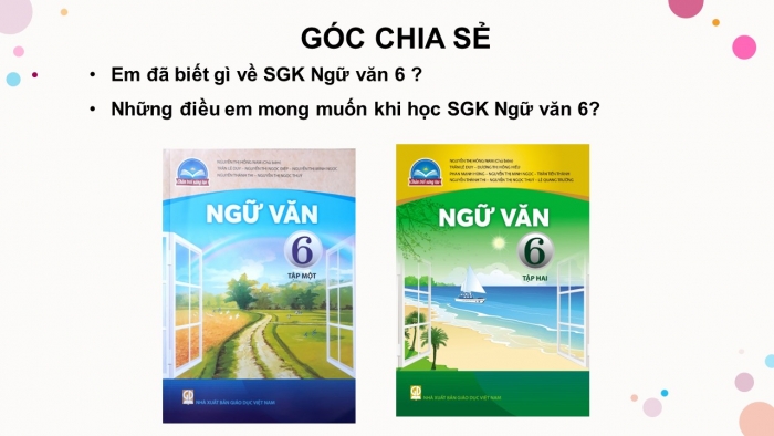 Giáo án PPT Ngữ văn 6 chân trời Bài mở đầu: Khám phá một chặng hành trình