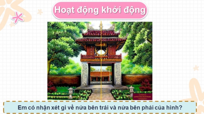 Giáo án PPT Toán 6 kết nối Bài 21: Hình có trục đối xứng