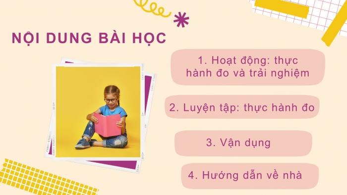 Giáo án PPT Toán 2 kết nối Bài 57: Thực hành và trải nghiệm đo độ dài