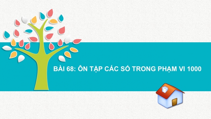 Giáo án PPT Toán 2 kết nối Bài 68: Ôn tập các số trong phạm vi 1 000