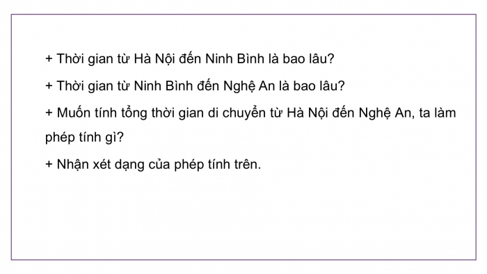 Giáo án điện tử Toán 5 cánh diều Bài 69: Cộng số đo thời gian. Trừ số đo thời gian