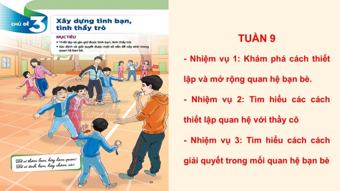 Giáo án PPT HĐTN 6 chân trời Chủ đề 3 Tuần 9