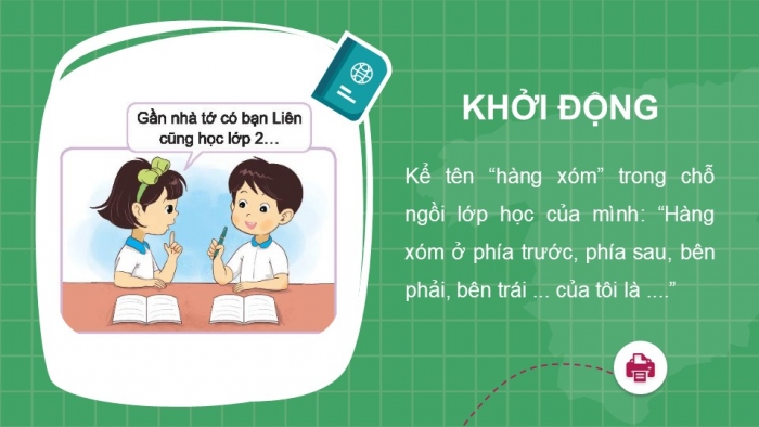 Giáo án PPT HĐTN 2 kết nối Tuần 25: Những người bạn hàng xóm