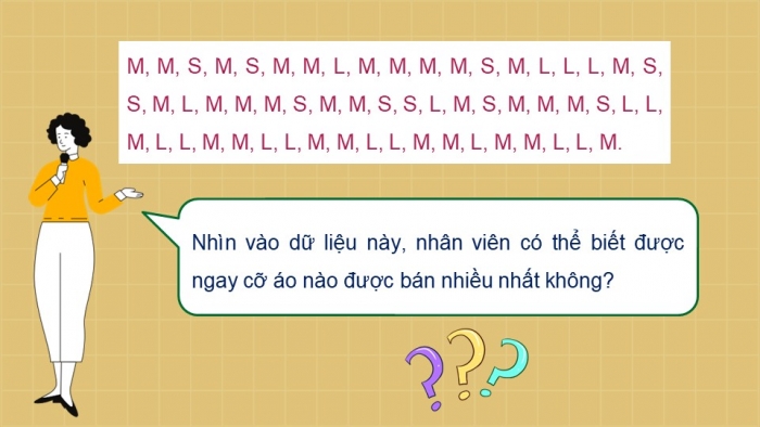 Giáo án PPT Toán 6 kết nối Bài 39: Bảng thống kê và biểu đồ tranh