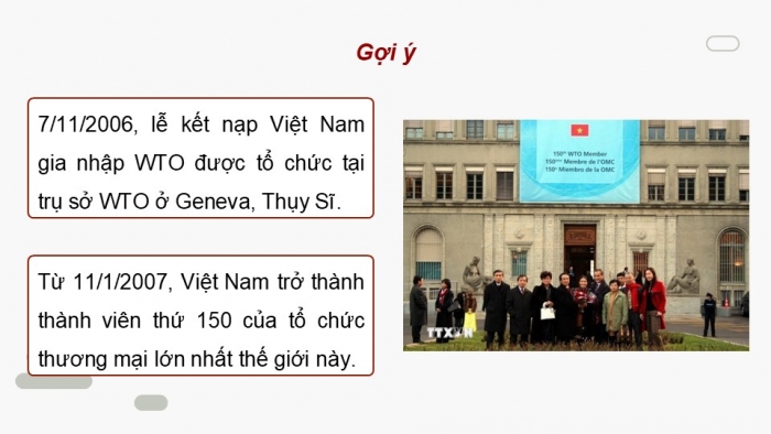 Giáo án điện tử chuyên đề Kinh tế pháp luật 12 kết nối CĐ 3: Việt Nam trong tiến trình hội nhập kinh tế quốc tế