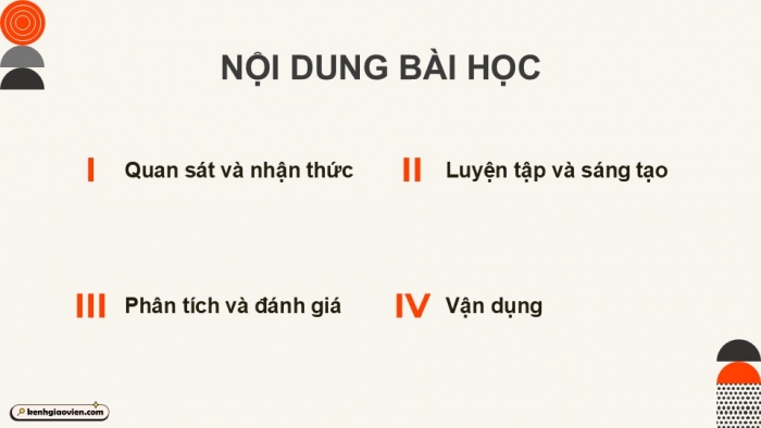 Giáo án điện tử chuyên đề Mĩ thuật 12 kết nối Bài 1: Tìm hiểu tranh bố cục hình, khối cơ bản