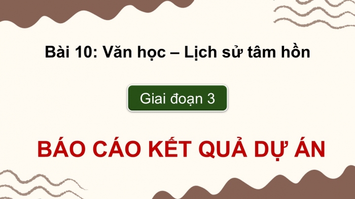 Giáo án điện tử Ngữ văn 9 kết nối Bài 10: Về đích - Ngày hội với sách