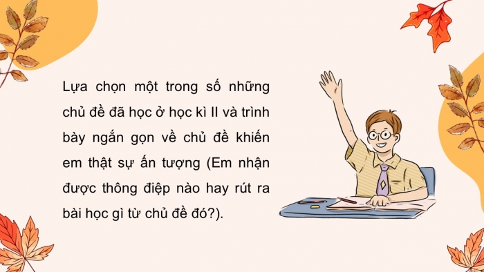 Giáo án điện tử Ngữ văn 9 kết nối Bài Ôn tập học kì II