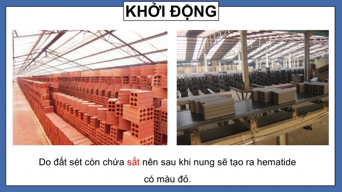 Giáo án điện tử KHTN 9 cánh diều - Phân môn Hoá học Bài 31: Ứng dụng một số tài nguyên trong vỏ Trái Đất