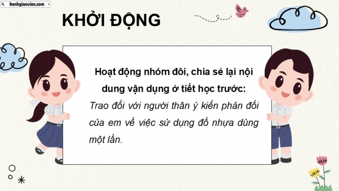 Giáo án điện tử Tiếng Việt 5 kết nối Bài 28: Tìm ý cho đoạn văn nêu ý kiến phản đối một sự việc, hiện tượng